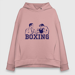 Женское худи оверсайз Бокс Boxing is cool