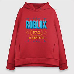 Женское худи оверсайз Игра Roblox PRO Gaming