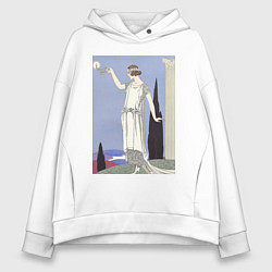 Женское худи оверсайз Robe du Soir, de Worth Муза