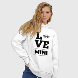 Толстовка оверсайз женская Mini Love Classic, цвет: белый — фото 2