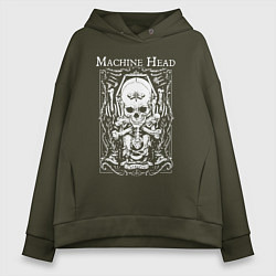 Женское худи оверсайз Machine Head Catharsis Groove metal