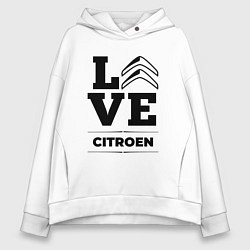 Женское худи оверсайз Citroen Love Classic
