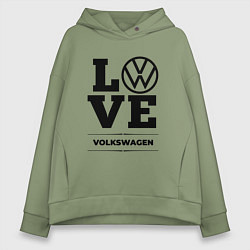 Женское худи оверсайз Volkswagen Love Classic