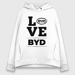 Женское худи оверсайз BYD Love Classic