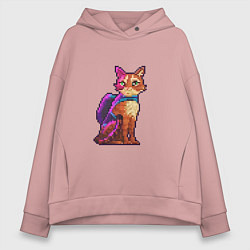 Женское худи оверсайз Stray pixel art