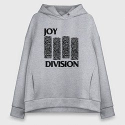 Женское худи оверсайз Joy Division - rock