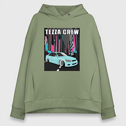 Женское худи оверсайз Toyota Altezza Tezza Crew