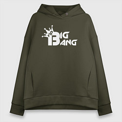 Женское худи оверсайз Bigbang logo