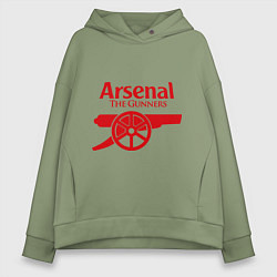 Женское худи оверсайз Arsenal: The gunners