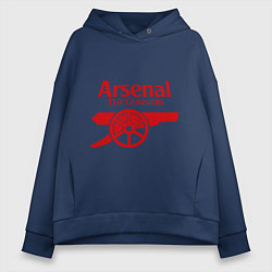 Женское худи оверсайз Arsenal: The gunners