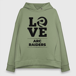 Женское худи оверсайз ARC Raiders love classic