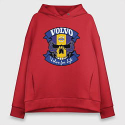 Женское худи оверсайз Volvo for Life