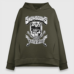 Женское худи оверсайз Snowgoons Djs