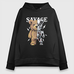 Женское худи оверсайз Savage Bear