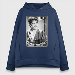 Женское худи оверсайз Юрий Шатунов - портрет с автографом