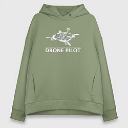 Женское худи оверсайз Drones pilot