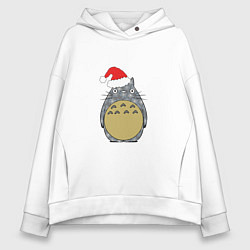 Женское худи оверсайз Totoro Santa