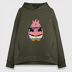 Женское худи оверсайз Totoro Majin Buu