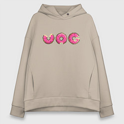 Женское худи оверсайз VAG donut