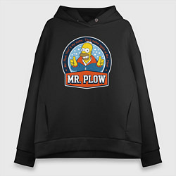 Женское худи оверсайз Mr Plow