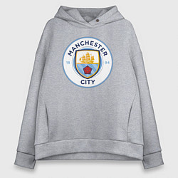 Женское худи оверсайз Manchester City FC