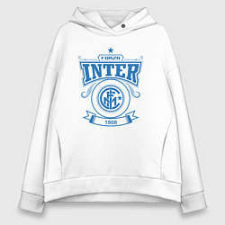 Толстовка оверсайз женская Forza Inter, цвет: белый