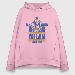 Женское худи оверсайз Inter Milan fans club