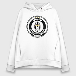Женское худи оверсайз Juventus club
