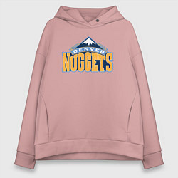 Женское худи оверсайз Denver Nuggets