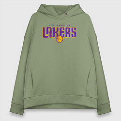 Женское худи оверсайз Team Lakers