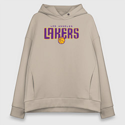 Женское худи оверсайз Team Lakers