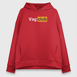 Женское худи оверсайз Vag club