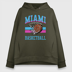 Женское худи оверсайз Basket Miami