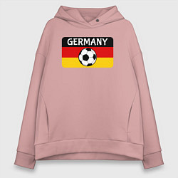 Женское худи оверсайз Football Germany