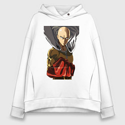 Женское худи оверсайз Saitama fist