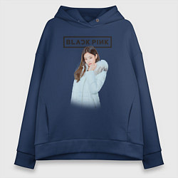 Женское худи оверсайз Jisoo Blackpink winter