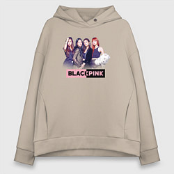 Женское худи оверсайз Blackpink girls