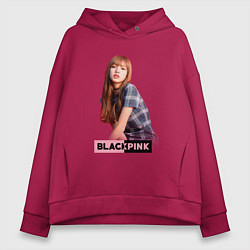 Женское худи оверсайз Rose Blackpink