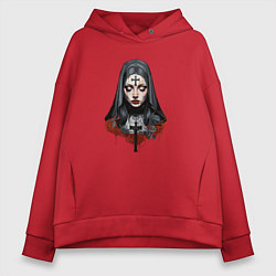 Женское худи оверсайз Evil Nun