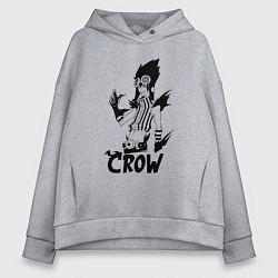 Женское худи оверсайз Crow- Аниме Bakuman