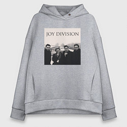 Женское худи оверсайз Тру фанат Joy Division