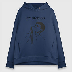 Женское худи оверсайз Йен Кёртис Joy Division