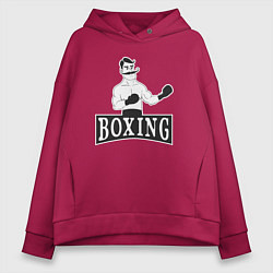 Женское худи оверсайз Boxing man