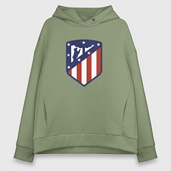 Женское худи оверсайз Atletico Madrid FC