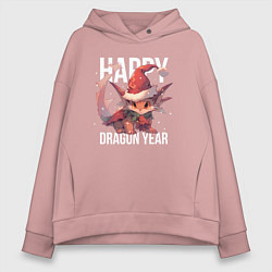 Женское худи оверсайз Happy Dragon year