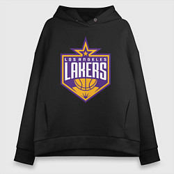 Женское худи оверсайз Los Angelas Lakers star