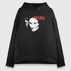 Женское худи оверсайз Recoil - Alan Wilder from Depeche Mode