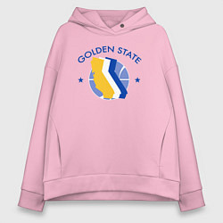 Женское худи оверсайз Golden State stars