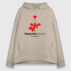 Женское худи оверсайз Depeche Mode - Violator album logo