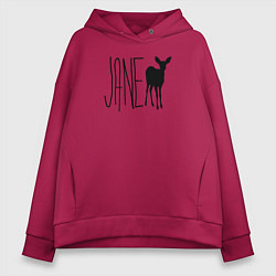 Женское худи оверсайз Джейн с футболки Макс из Life is Strange